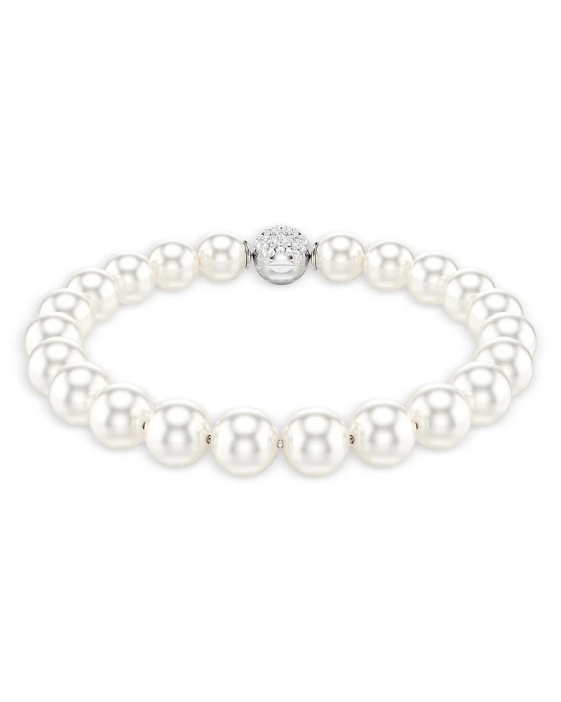 Matrix Crystal Imitation Pearl Bracelet