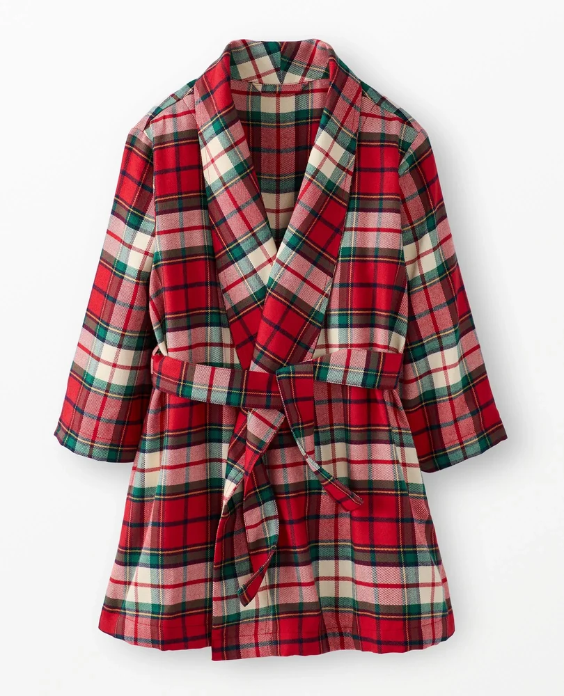 Kids Holiday Flannel Robe