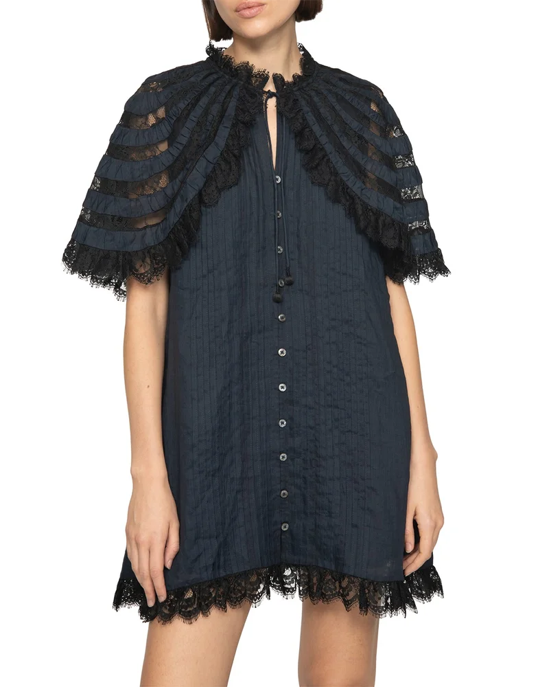 Margaret Capelet Mini Dress