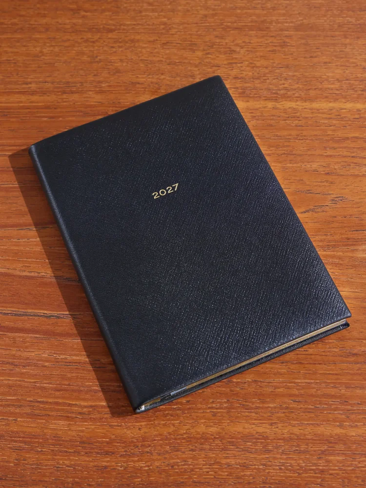 2027 Soho Panama Cross-Grain Leather Diary