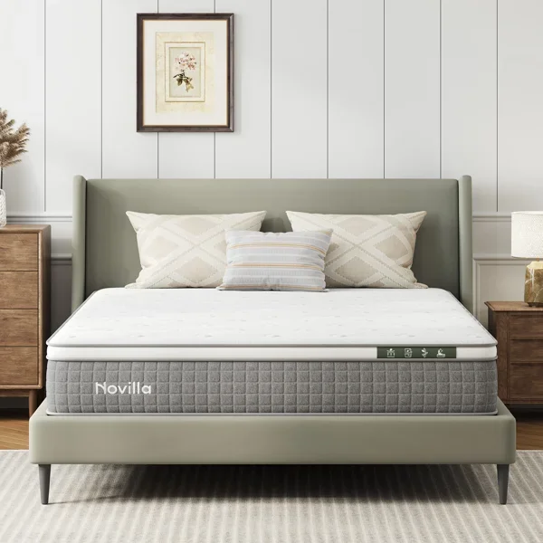 Novilla Gel Memory Foam Hybrid Mattress