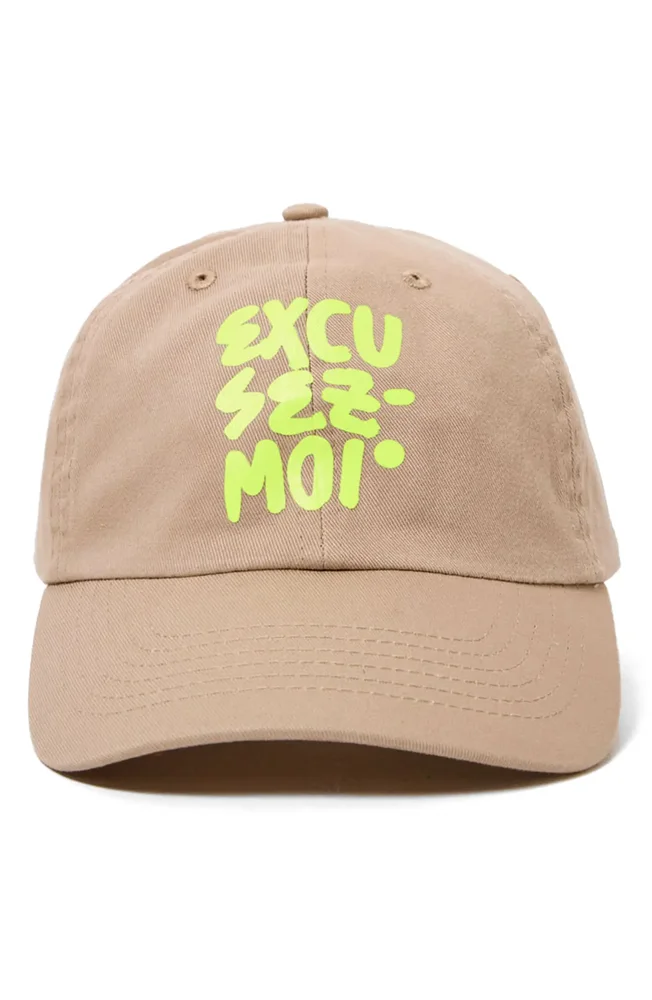 Excusez Moi Cotton Twill Baseball Cap