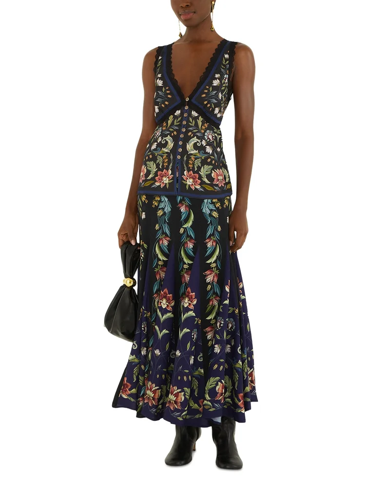 Natalia Black Blouse & Natalia Black Maxi Skirt