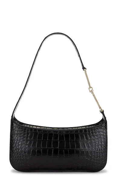 Tumbled Soft Printed Croc Small Shoulder Bag