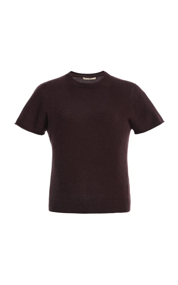 Cashmere Knit Tee