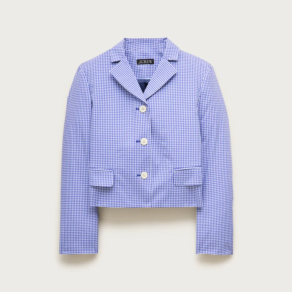 Lenore lady blazer in taffeta gingham