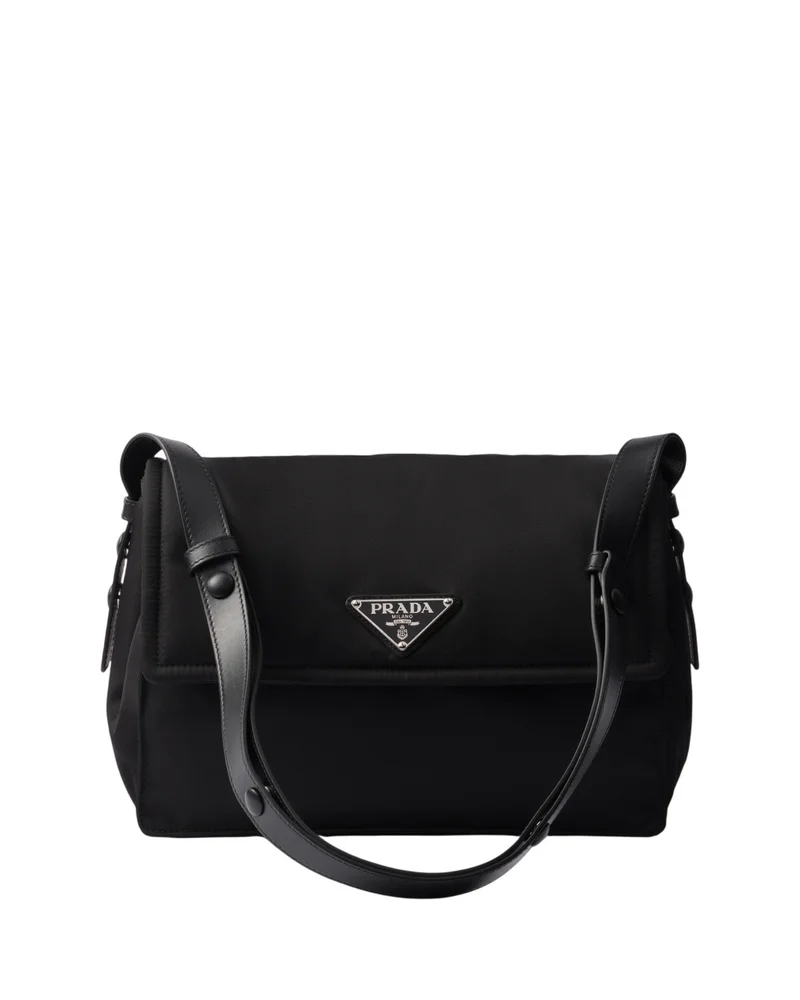 Medium Padded Re-Nylon Shoulder Bag