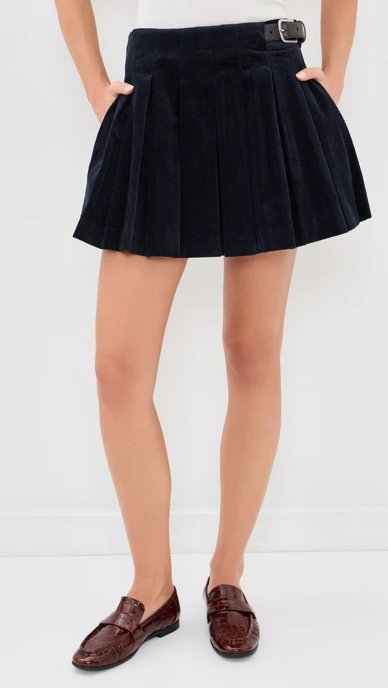 Garrett Corduroy Miniskirt