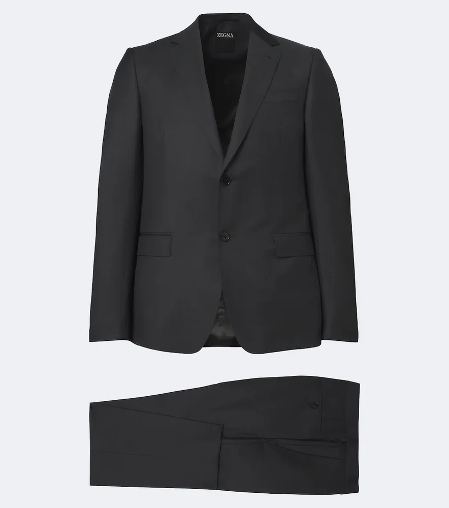 Wool and mohair suit