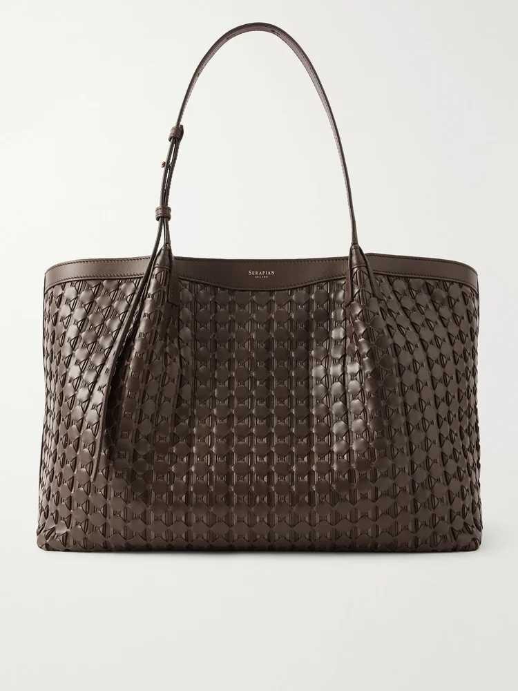 Secret Mosaico leather tote