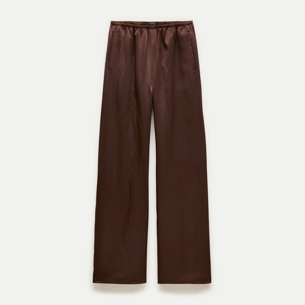 Cosmo pant in luster charmeuse