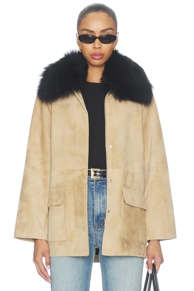 Raegan Suede Feild Jacket