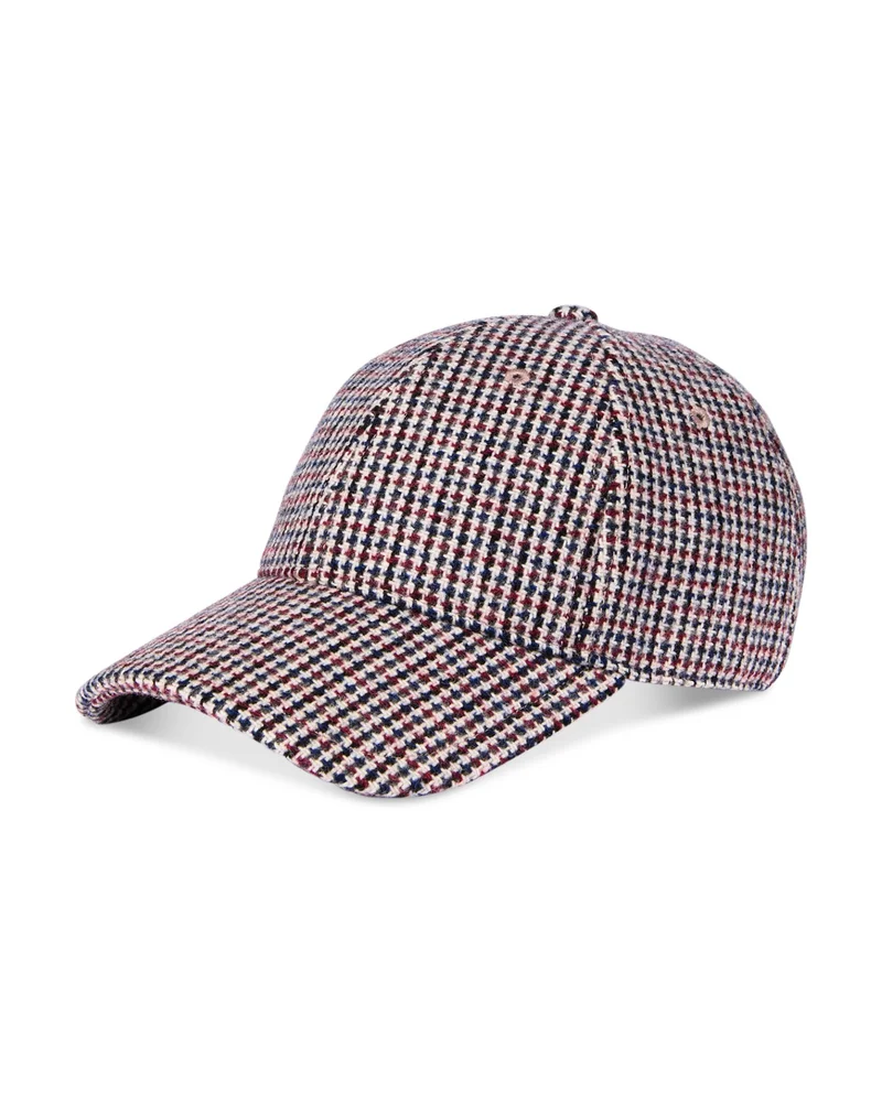 Harlow Houndstooth Baseball Cap
