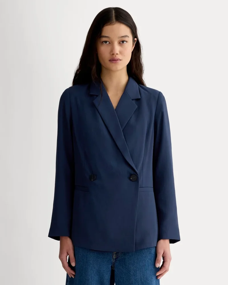 Everlane The Drapey Blazer | Navy