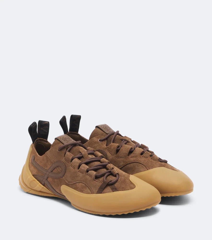 Grip Anagram suede sneakers