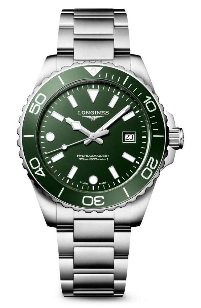 HydroConquest Bracelet Watch, 42mm