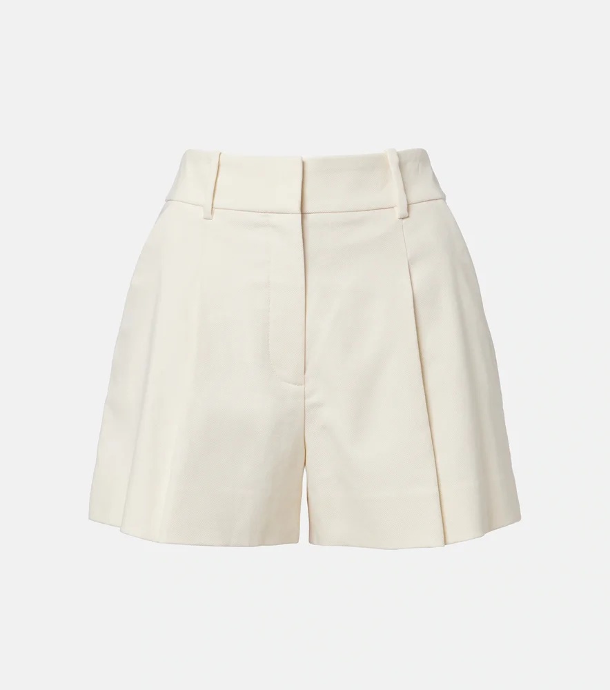 Craig cotton-blend twill shorts