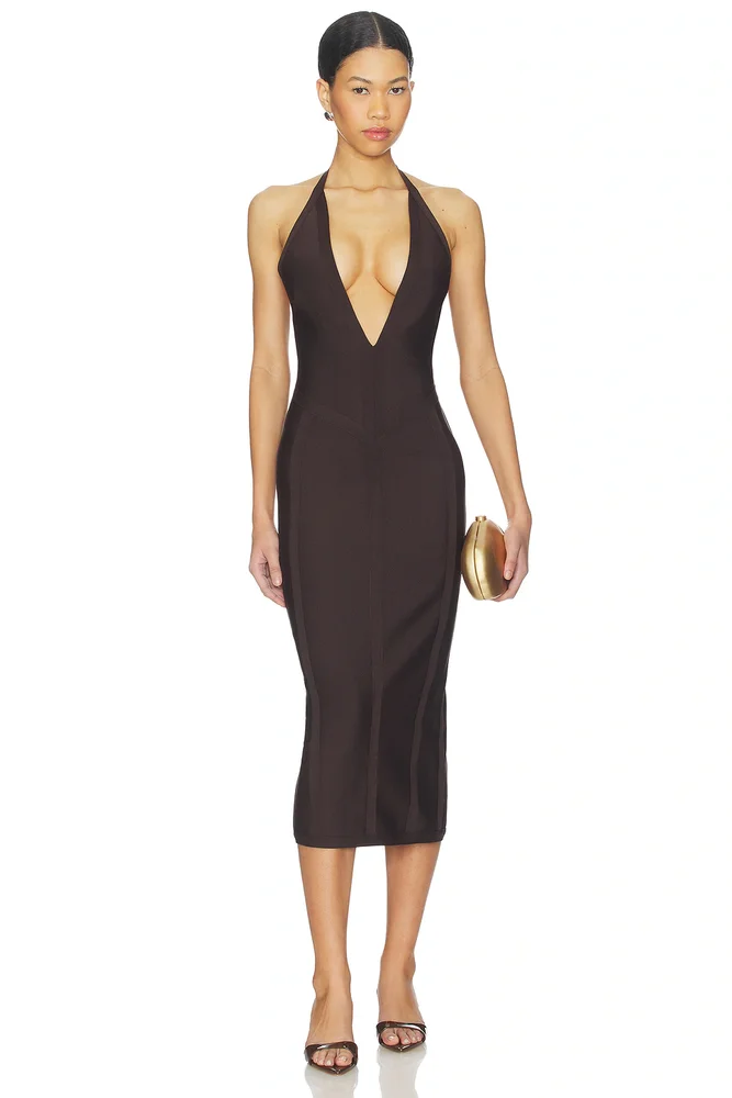 Kass Bandage Midi Dress