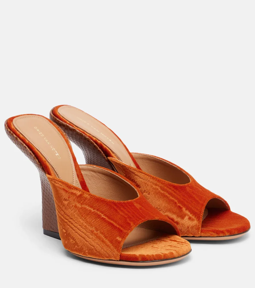 Velvet mules