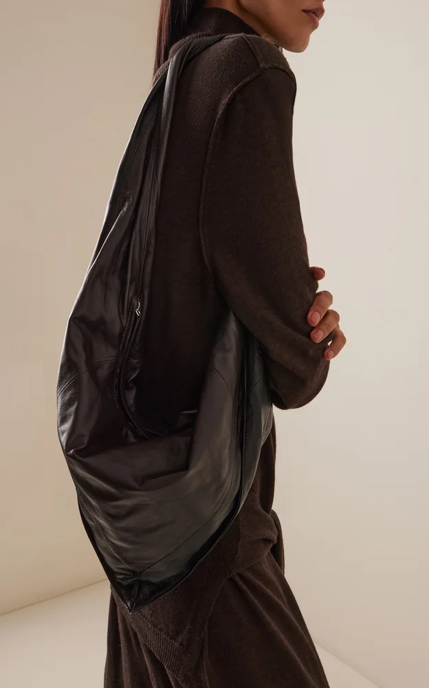 Small Scarf Leather Bag