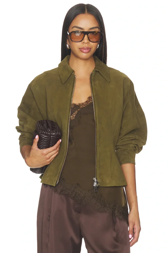 Fitted Leather Jacket