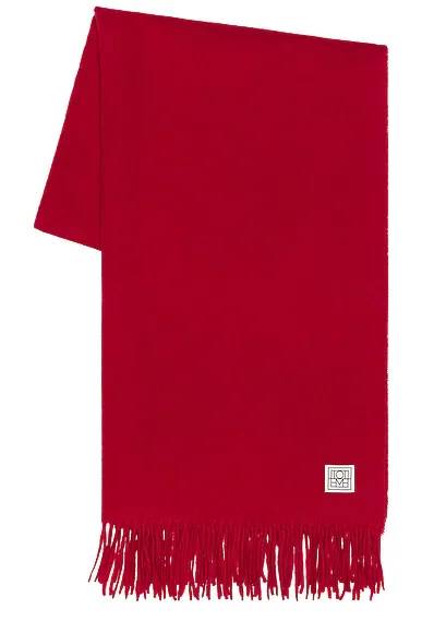 Wide Cashmere Scarf