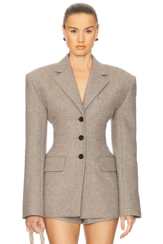 The Tweed S Curve Blazer