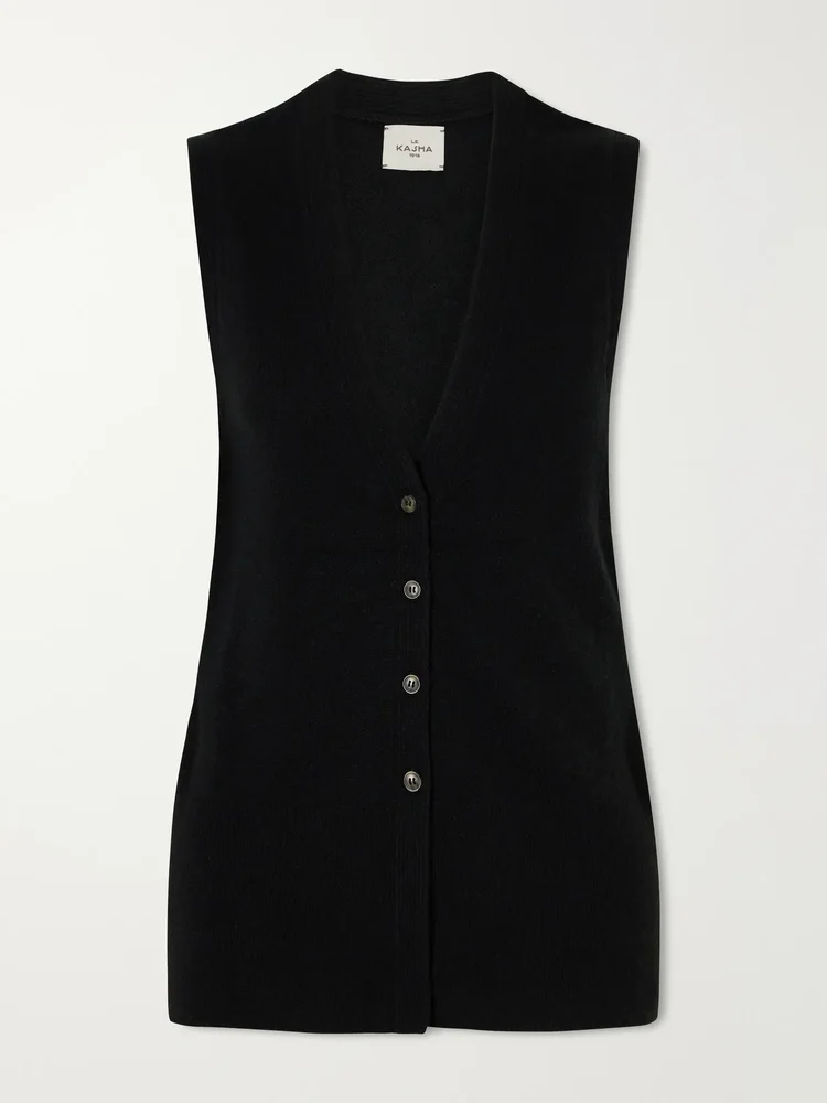 Soyo organic cashmere fitted cardigan