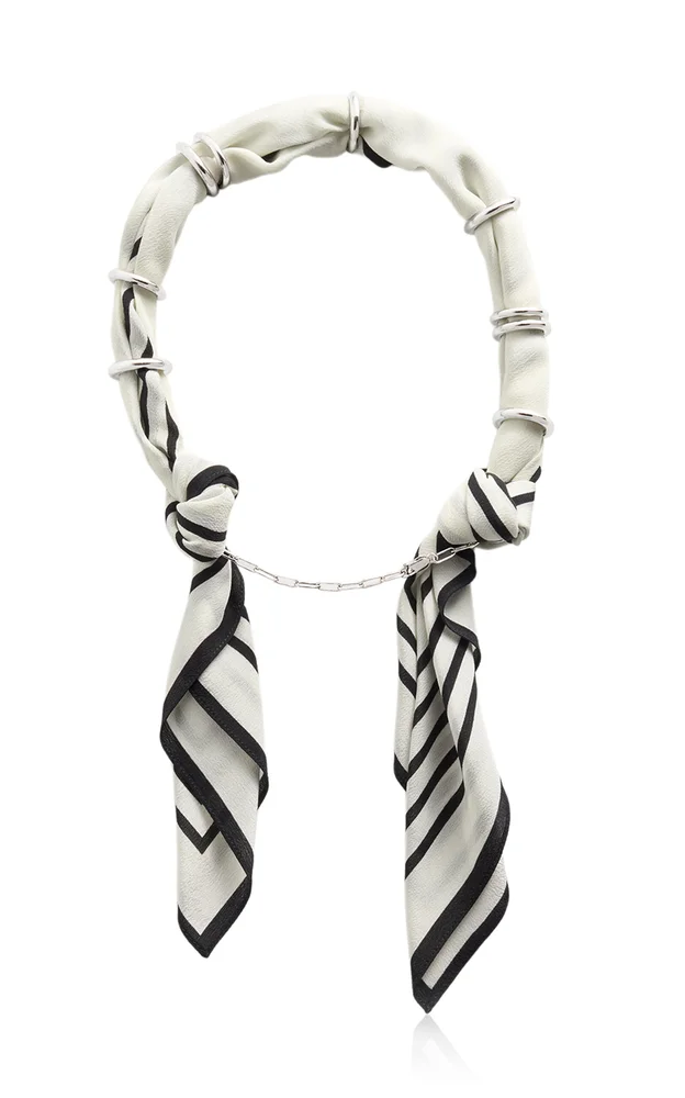 Silk Scarf Collar