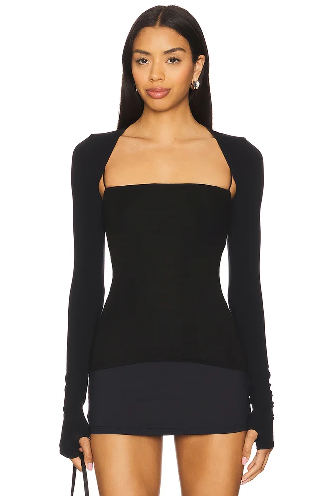 Ballet Body Shrug With Thumbholes
