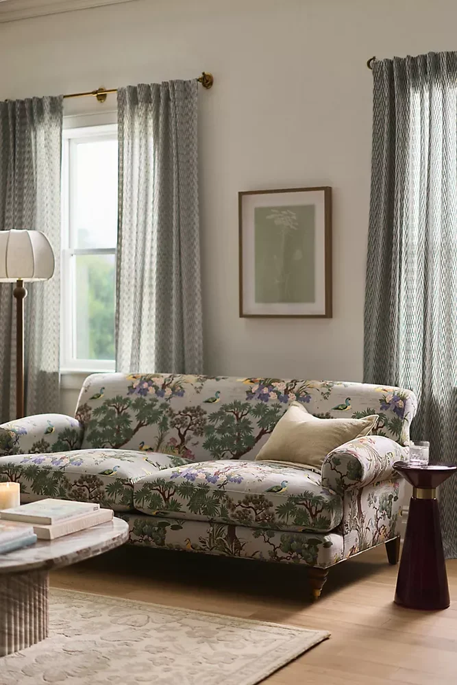 Willoughby Printed Two-Cushion Sofa (79")