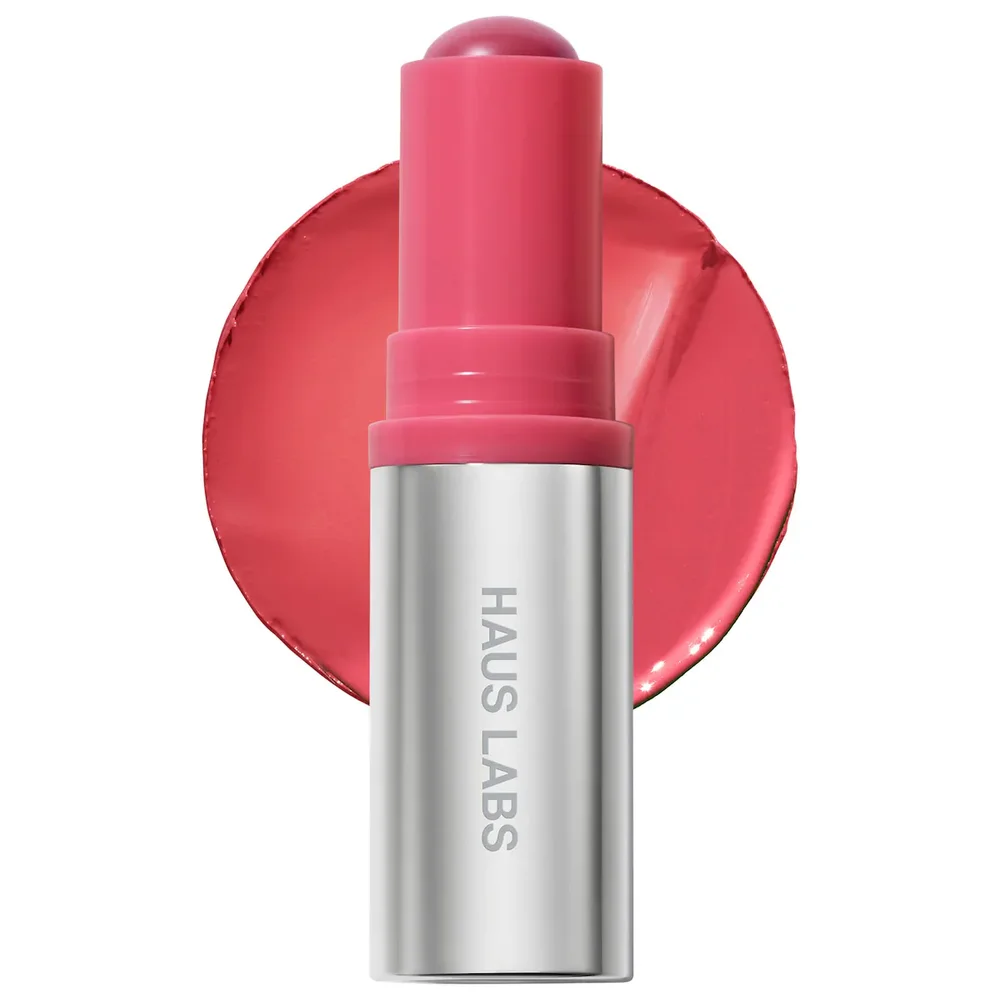 Color Fuse Longwear Hydrating Glassy Lip + Cheek Blush Balm Stick in Glassy Rosette