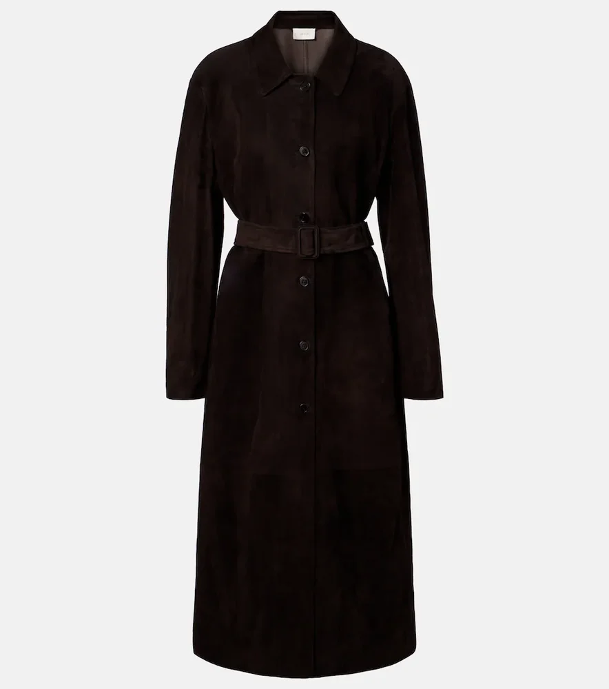 Kendra suede coat