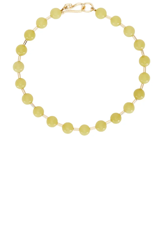 Beaded Ball Chain Necklace