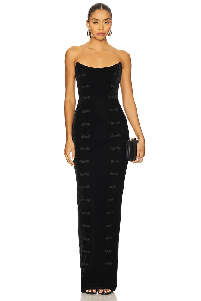 Vesper Velvet Gown