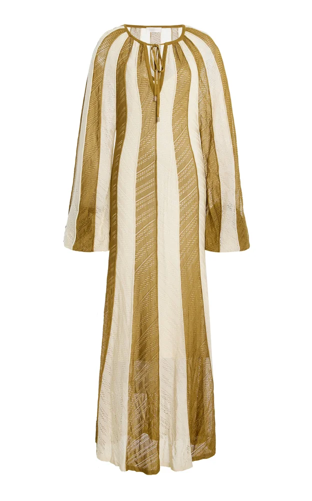Mahon Knitted Cotton Maxi Dress