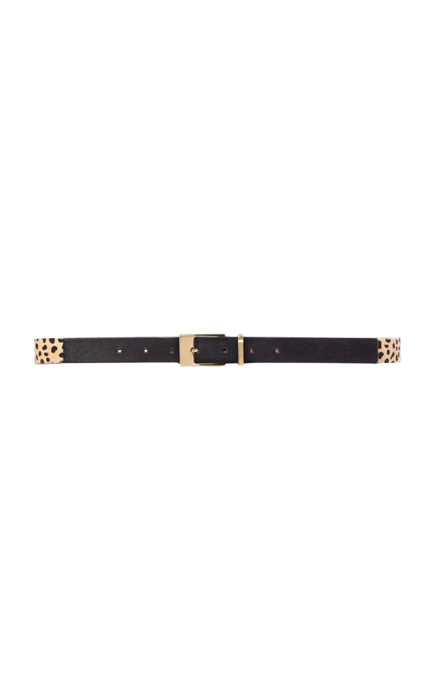 Legend Cheetah Pony Hair Belt