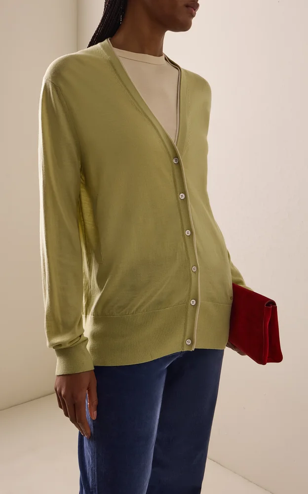 Wool-Blend Cardigan