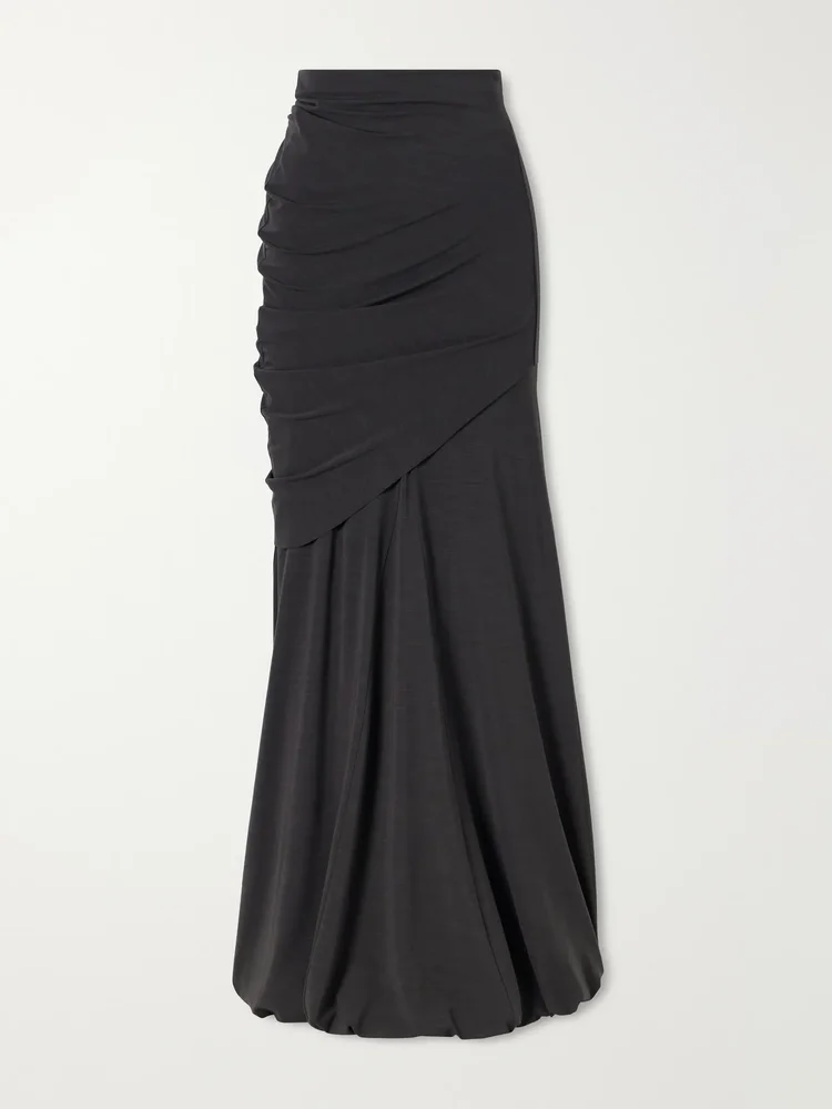 Myia crepe maxi skirt