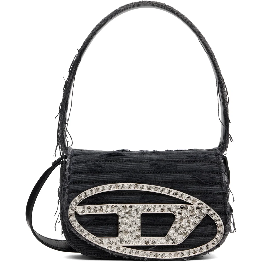 Black 1DR-Iconic Shoulder Bag
