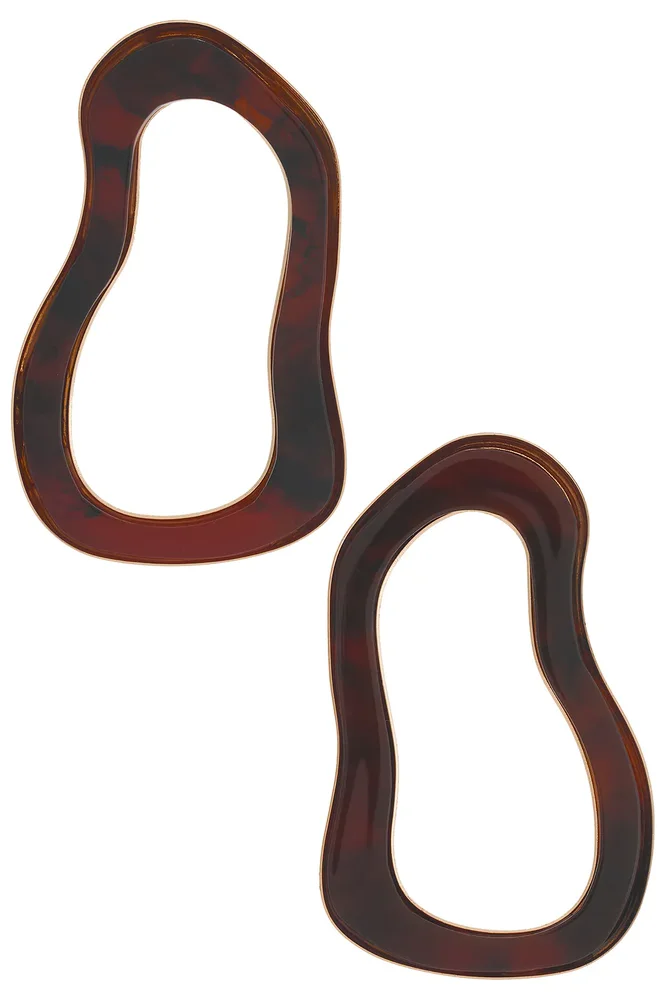 Oblique Statement Earrings