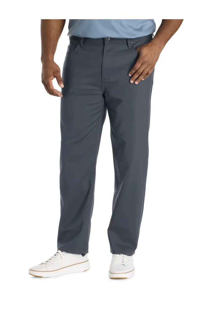 Big & Tall 5-pocket Stretch Chino Pants