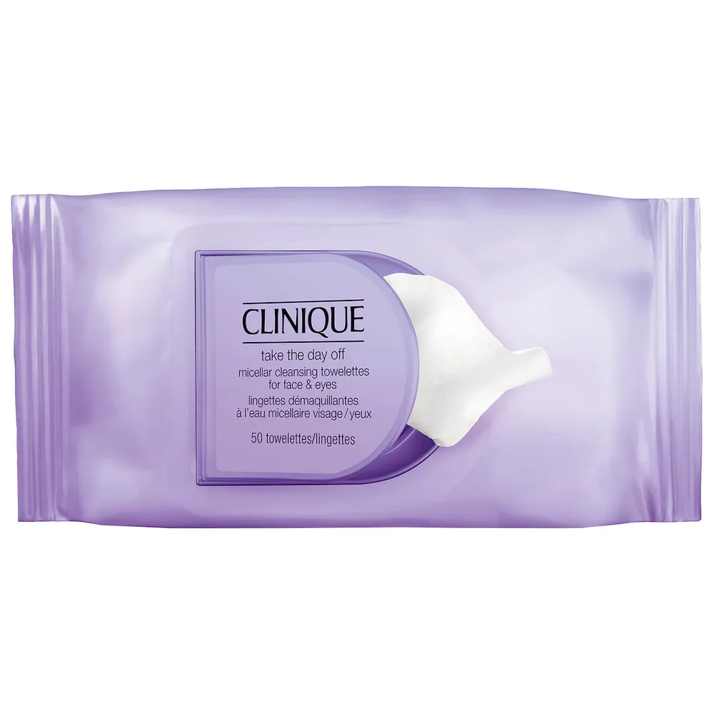 Take The Day Off Micellar Cleansing Makeup Remover Wipes for Face & Eyes