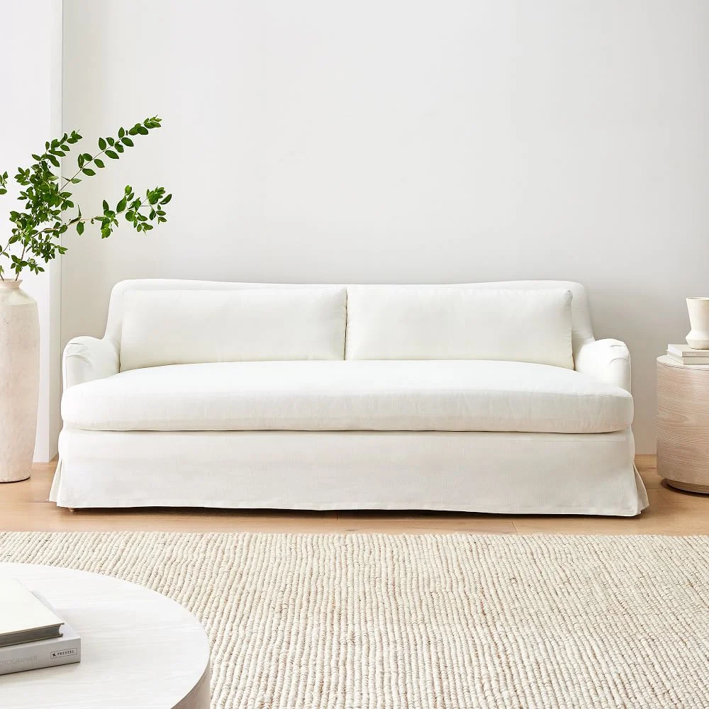 Sophie Skirted Slipcover Sofa