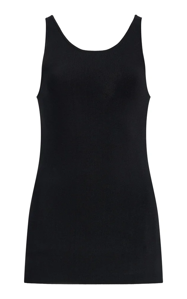 Classic Compact Knit Tank Top