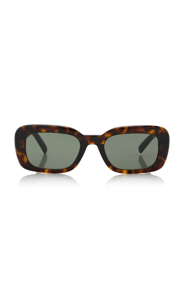 Square-Frame Acetate Sunglasses