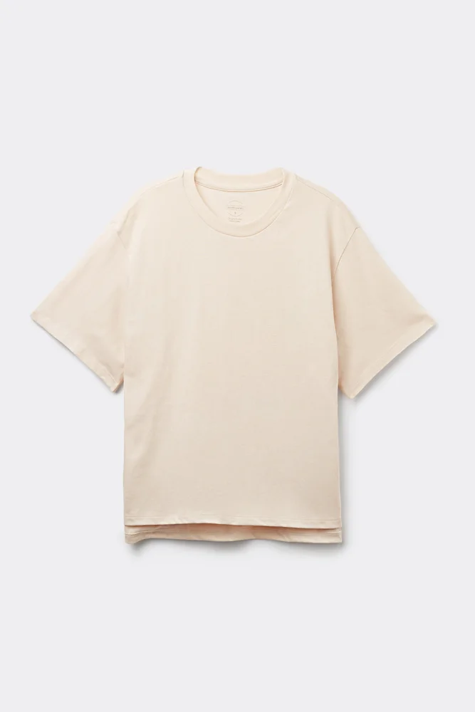 Intimissimi Boxy Fit Short Sleeve Top in Cotton