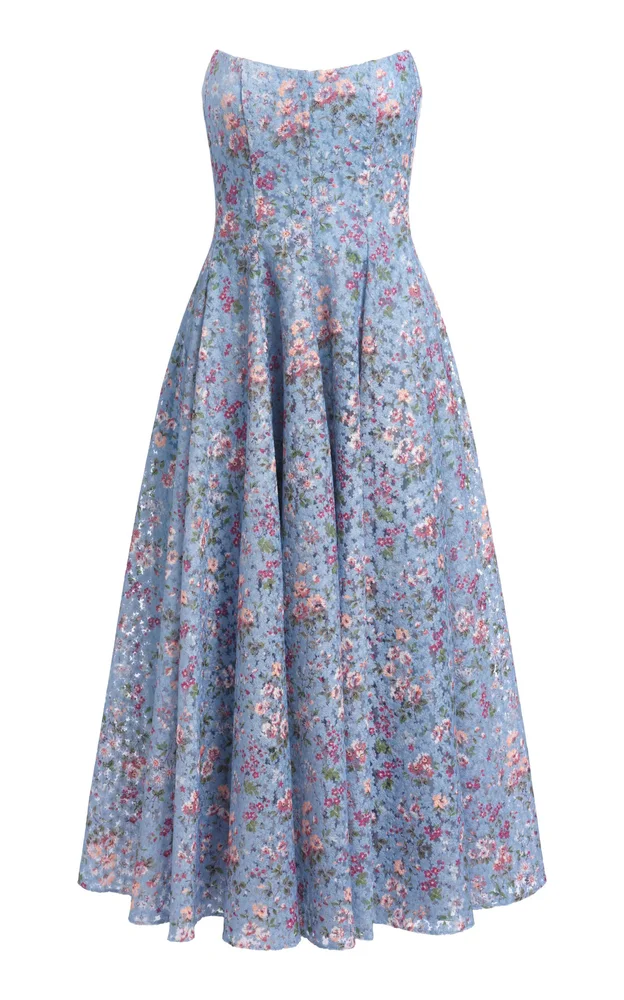 Rousseau Lace Midi Dress
