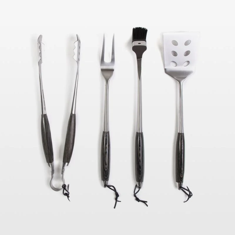 Bonded Ash 4-Piece Grill Set