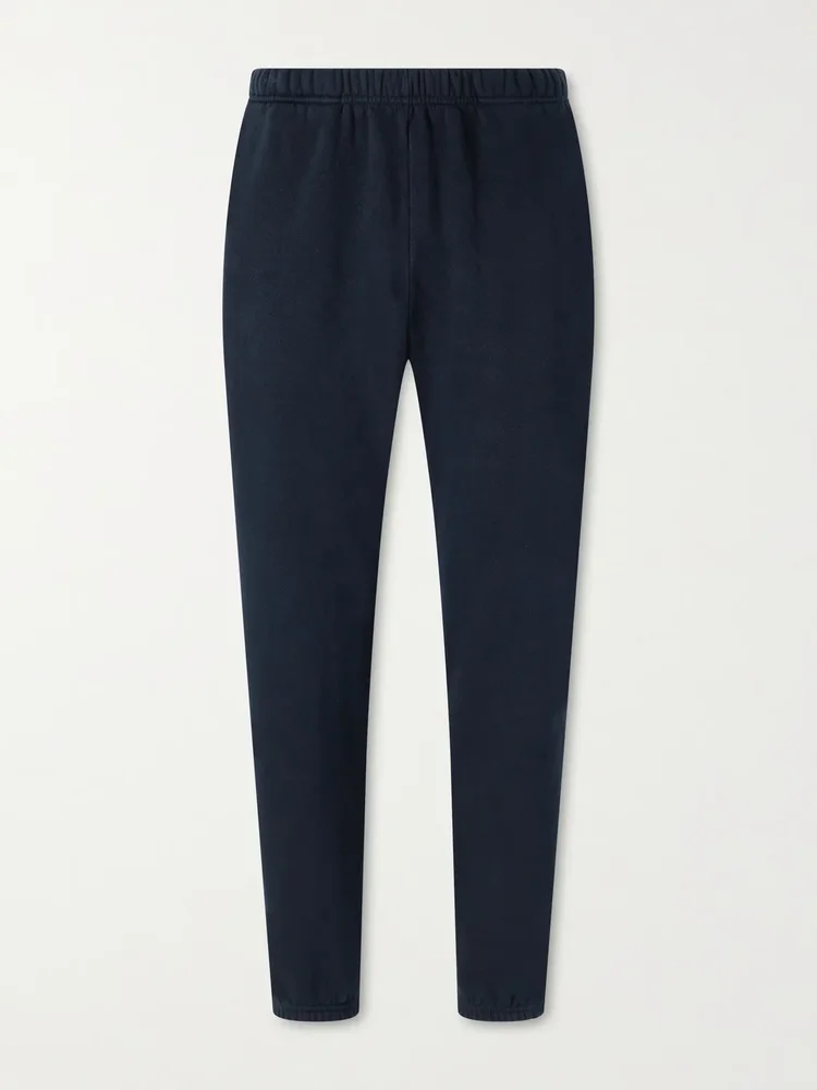 Heavyweight Structured-Fleece Cotton-Jersey Sweatpants